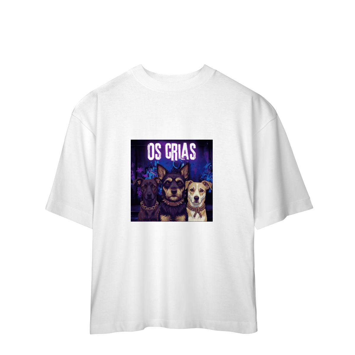 Camiseta Oversized - Os Crias - PX