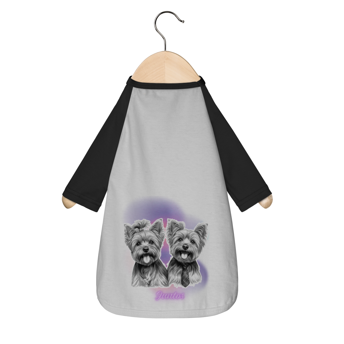 Camisa Pet Dog Yorkshire Juntos