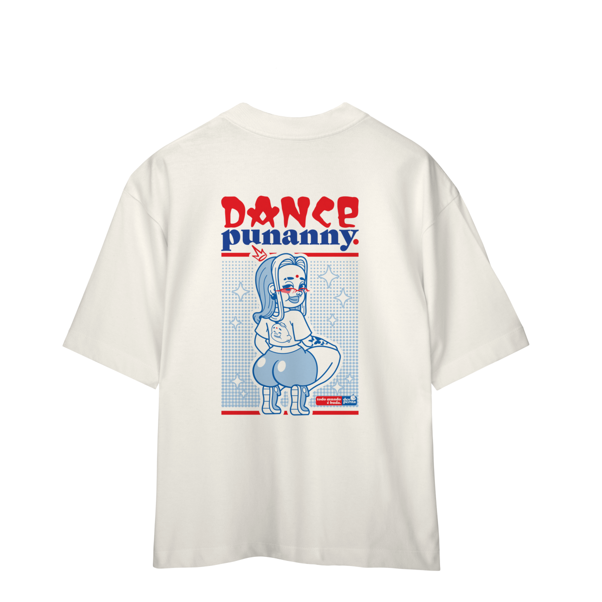 Camiseta Oversized Dance Punanny (Desperta®)