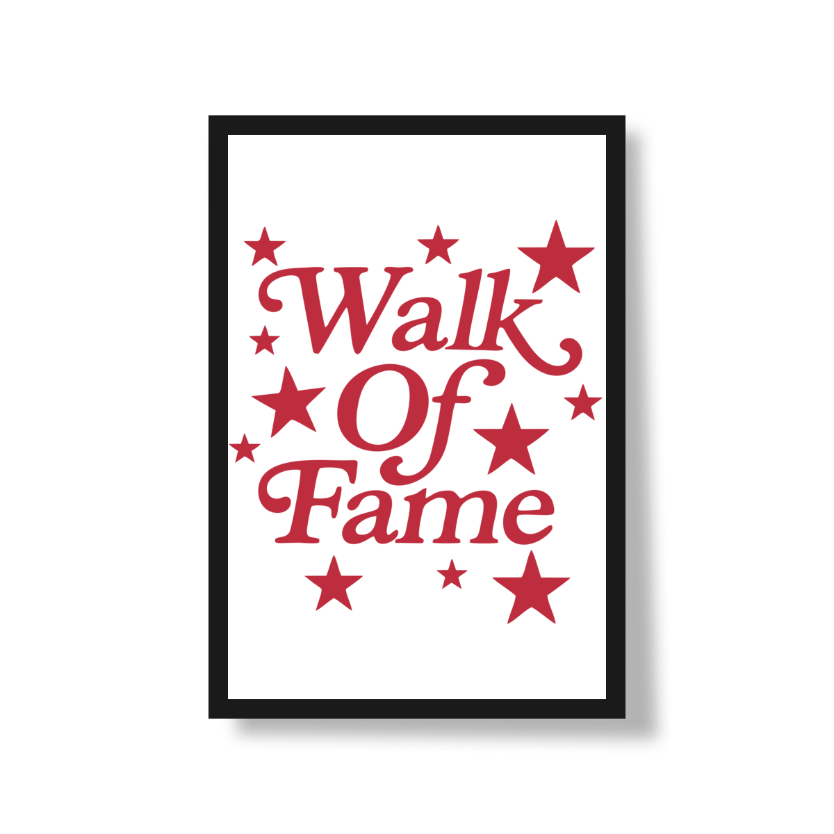 Poster Walk Of Fame