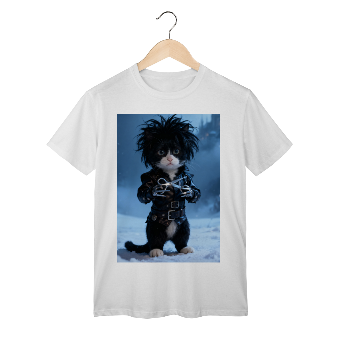 Nome do produto: Camiseta - Frajola Mãos de Tesoura