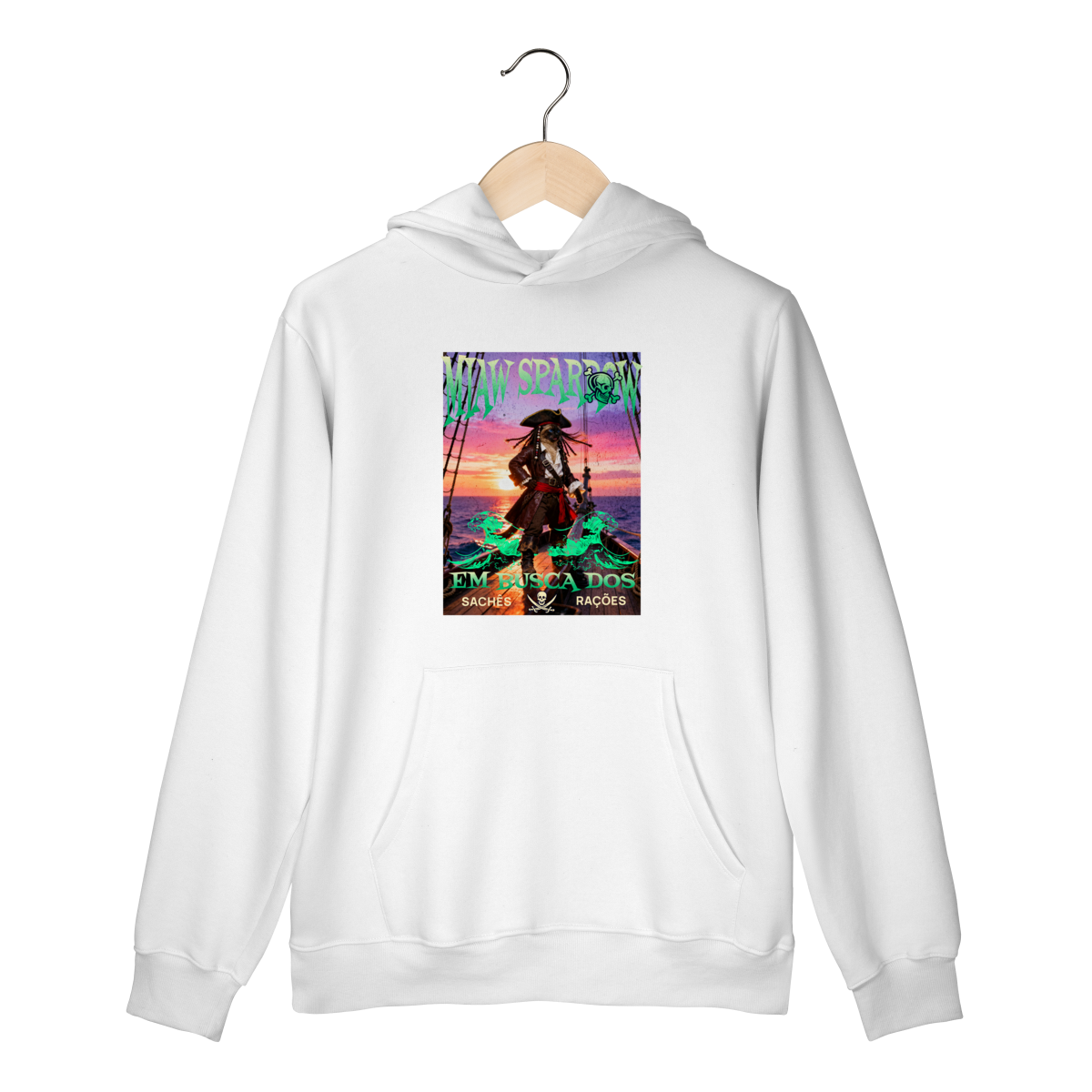 Moletom com Bolso - Miaw Sparrow