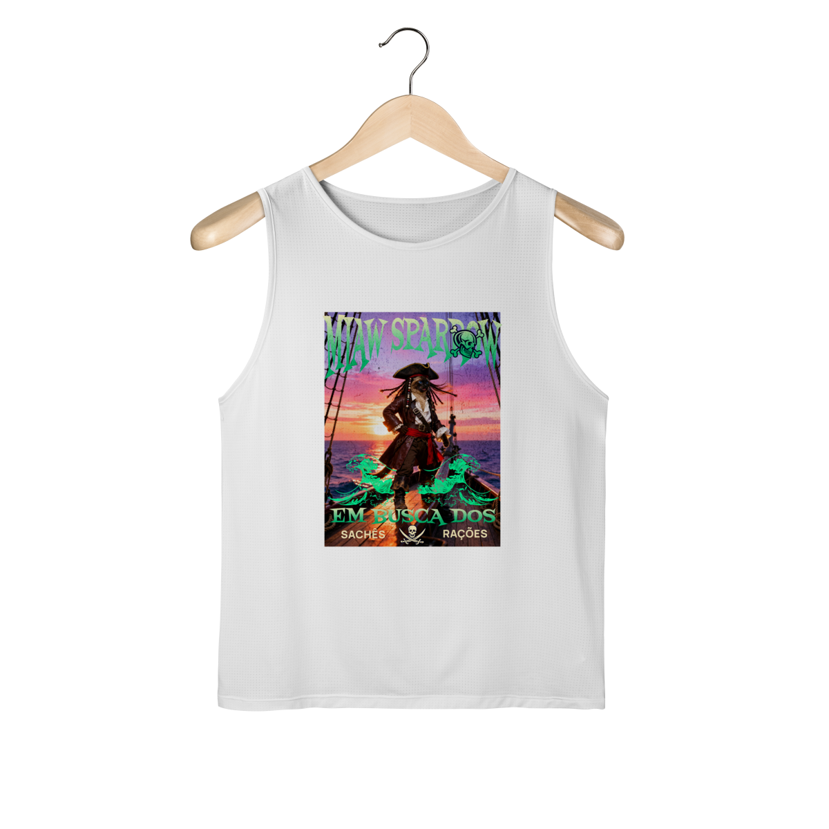 Regata Masculina - Miaw Sparrow