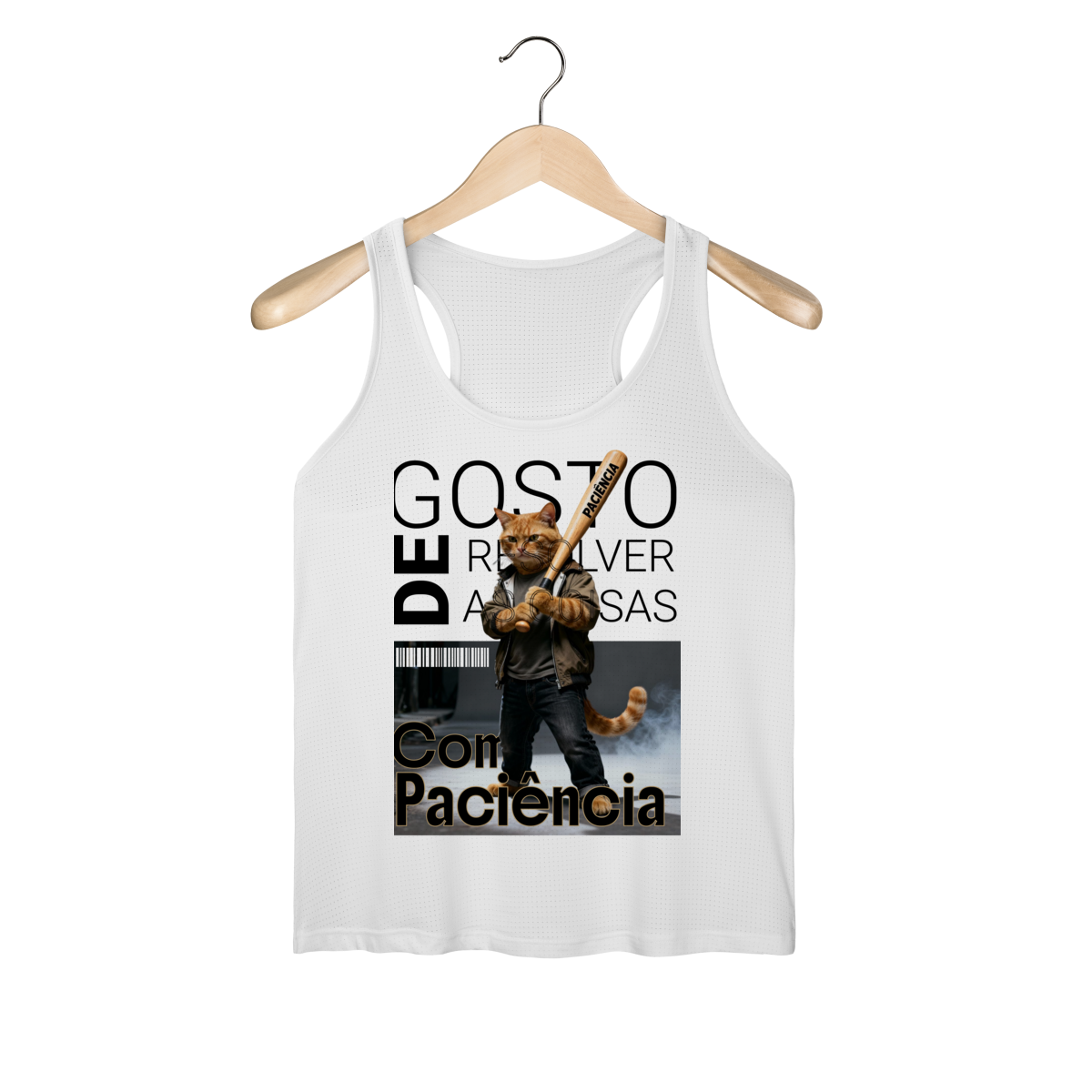 Regata Feminina Dry - Amarelinho Paciente