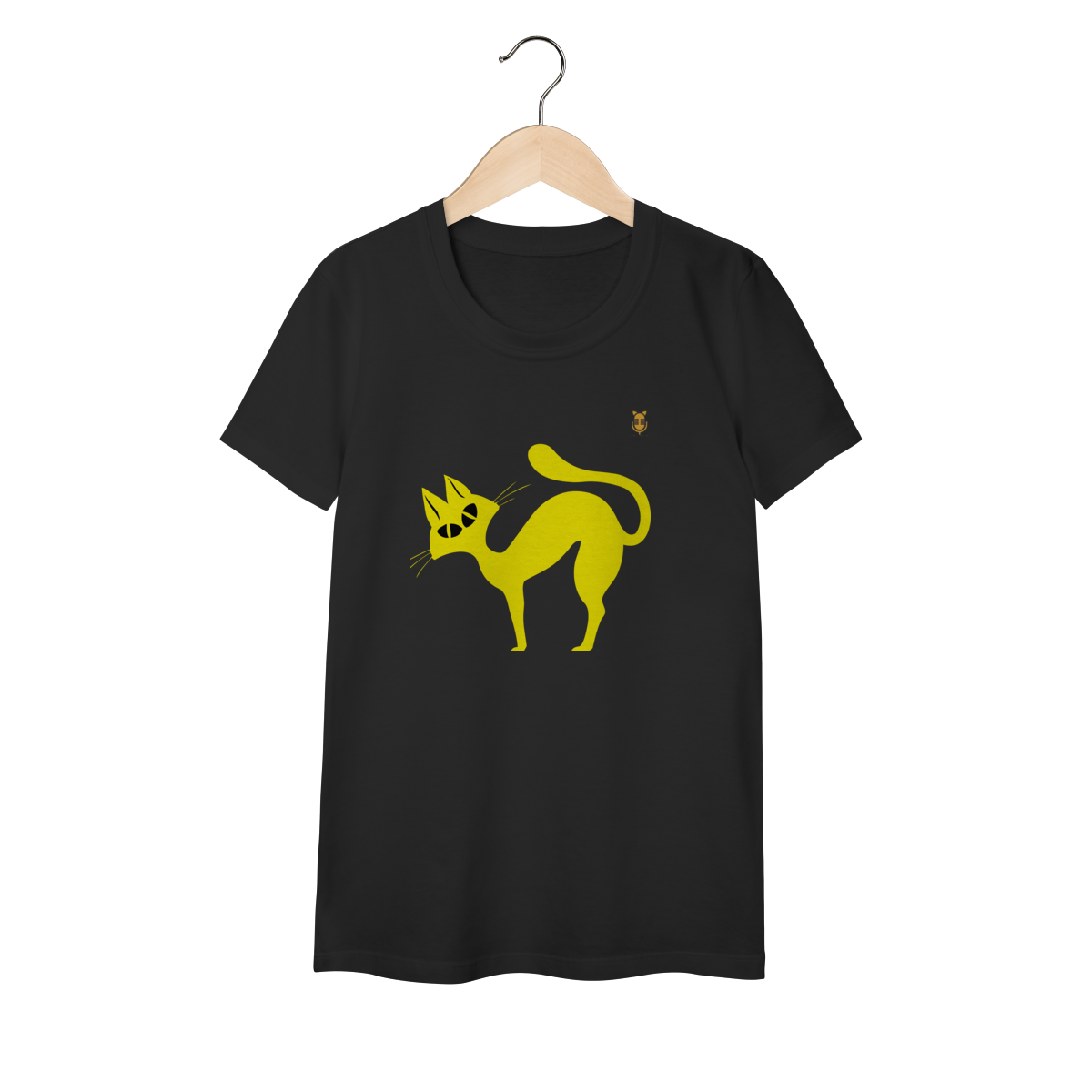 Baby Look - Gato Curioso