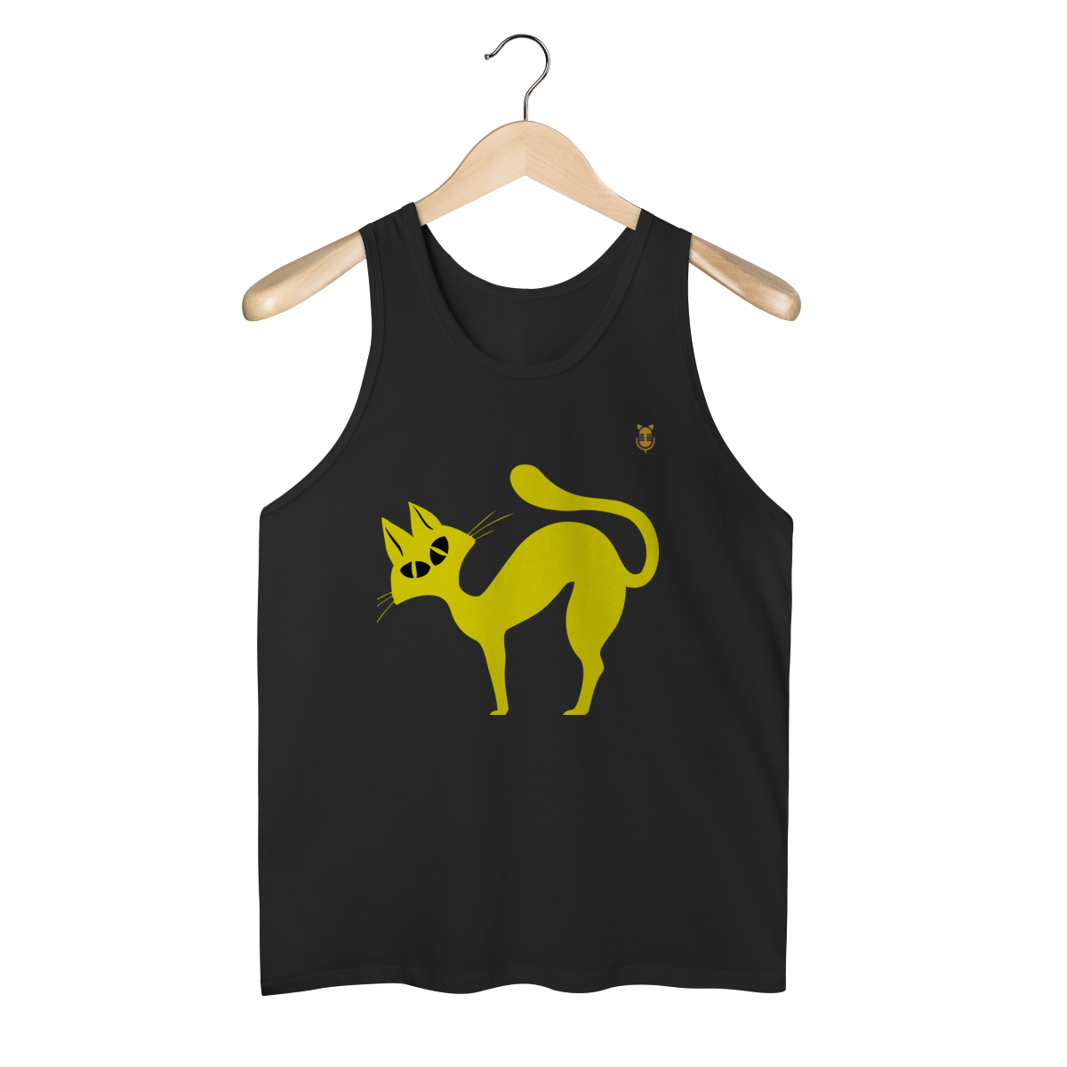 Regata Masculina Gato Curioso