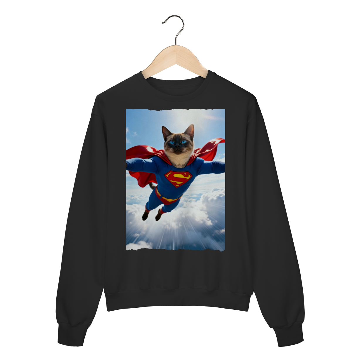 Nome do produto: Moletom - Super Cat