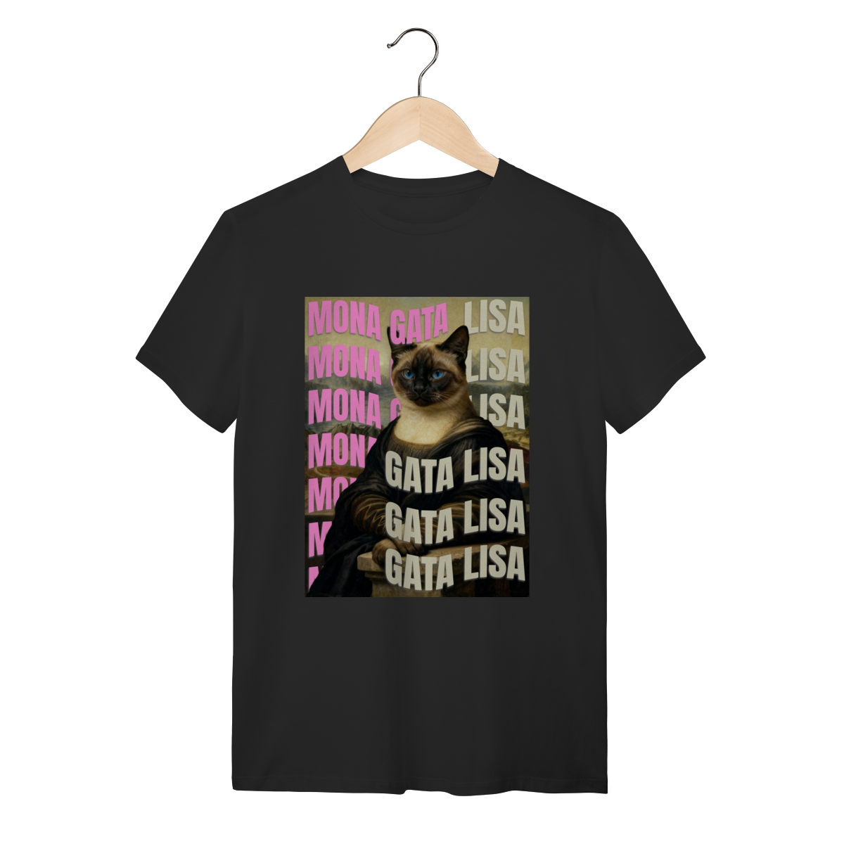 Camiseta Clássica - Gata Lisa