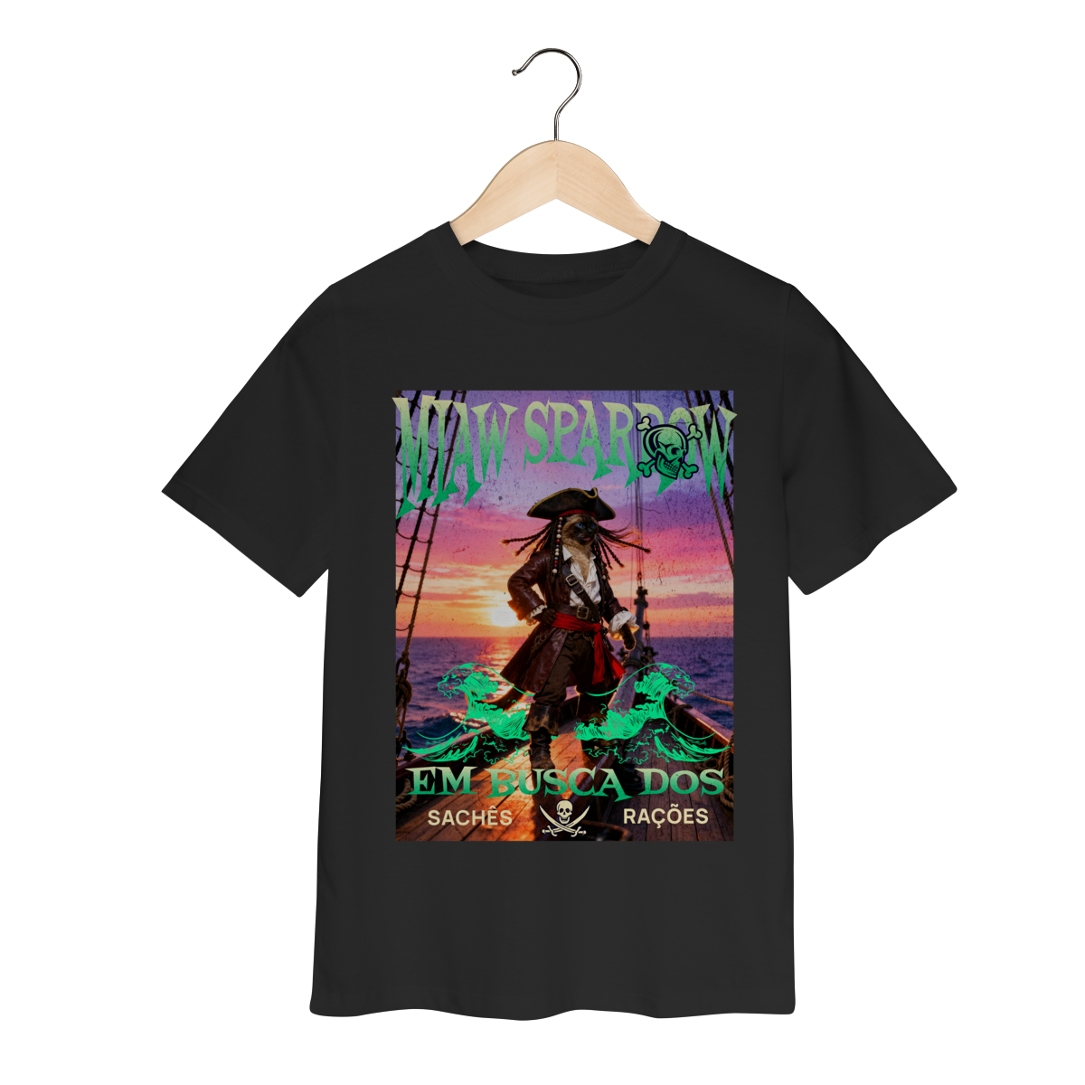 Camiseta Infantil - Miaw Sparrow