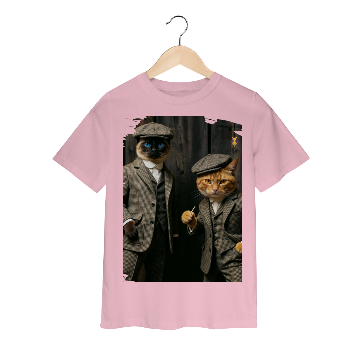 Camiseta Infantil Peaky Kikito e Amarelinho