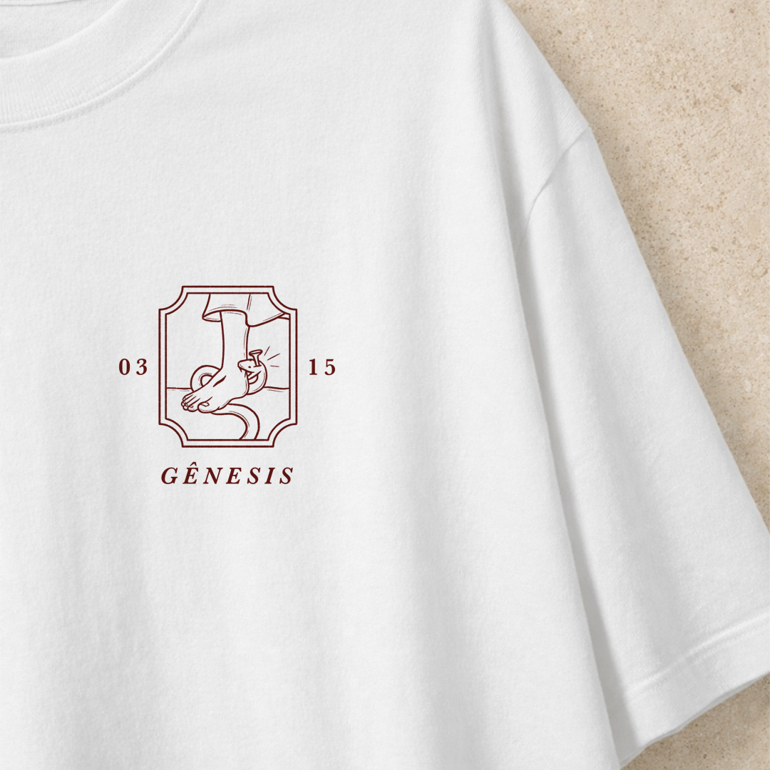 Camiseta Proto Evangelho (Gn 03:15)
