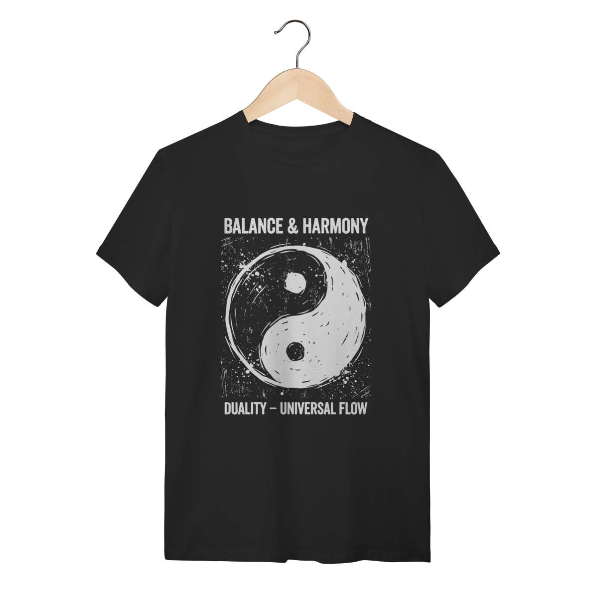 Camiseta Yin Yang: O Equilíbrio do Caos