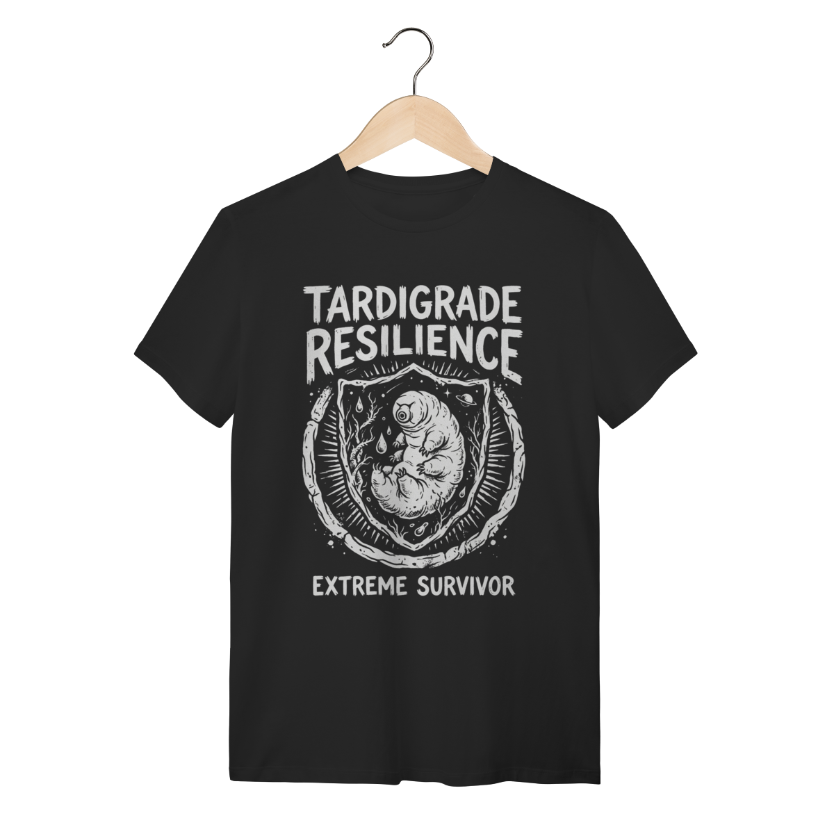 Camiseta Tardígrado: O Sobrevivente Extremo