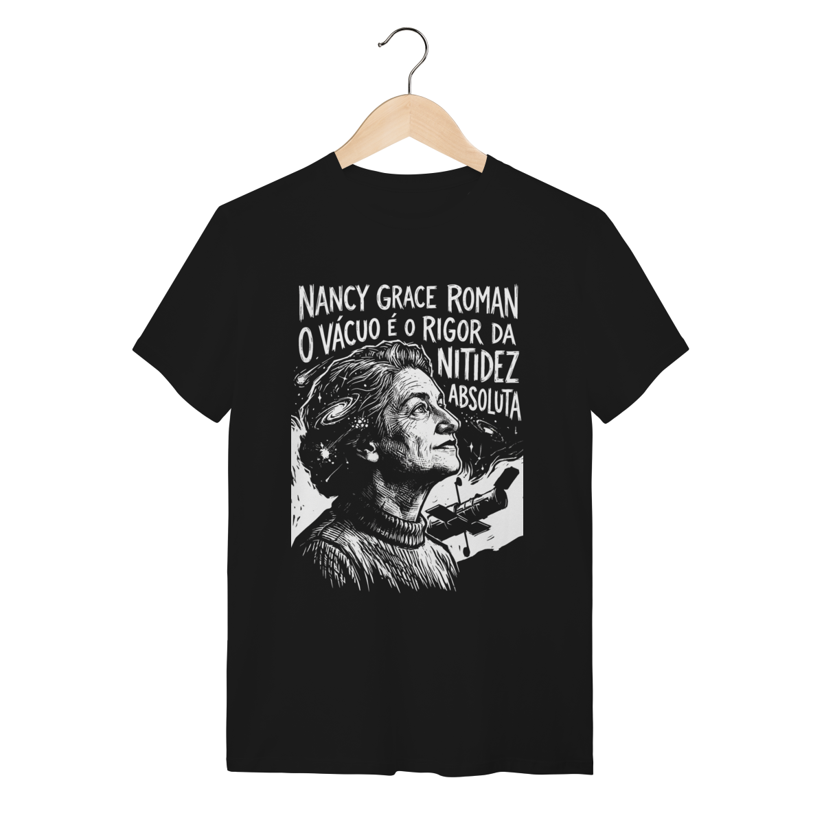 Camiseta Nancy Grace Roman Estética Científica Sideral