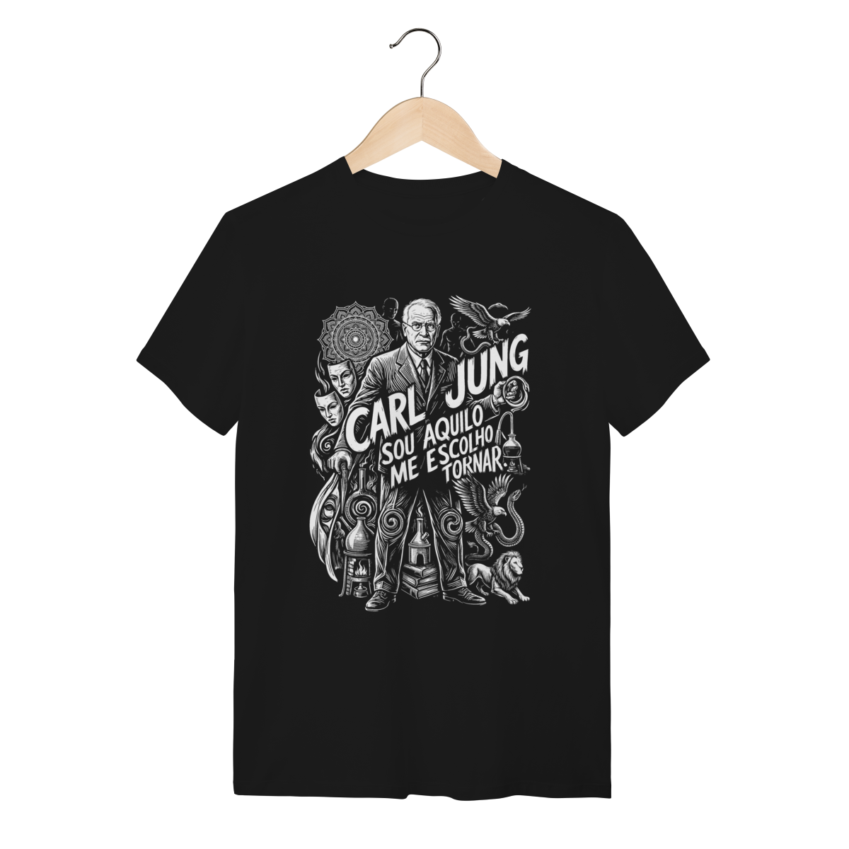 Camiseta Cultura Junguiana Sincronicidade Sentido Oculto