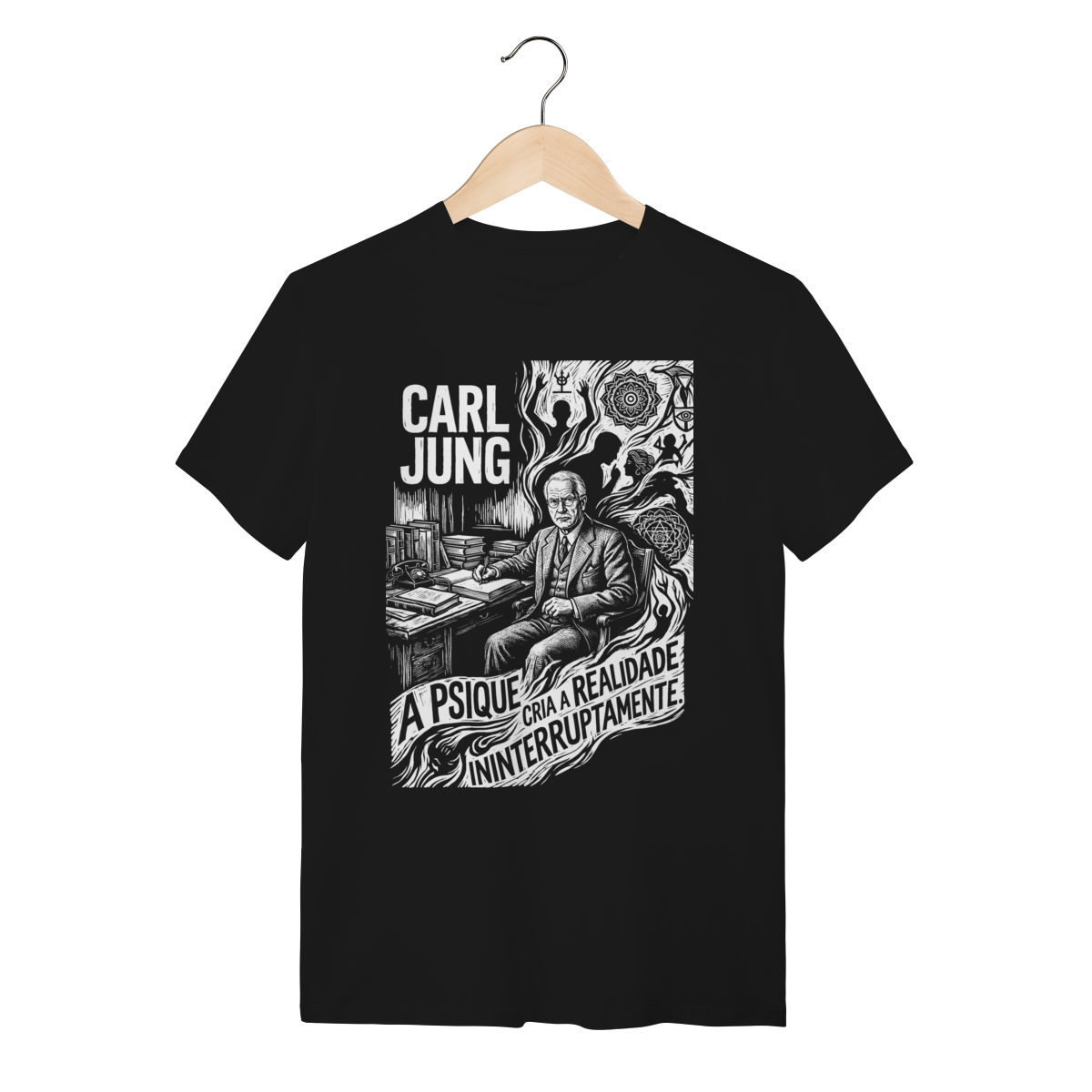 Camiseta Cultura Junguiana Harmonia Dos Opostos Pleno