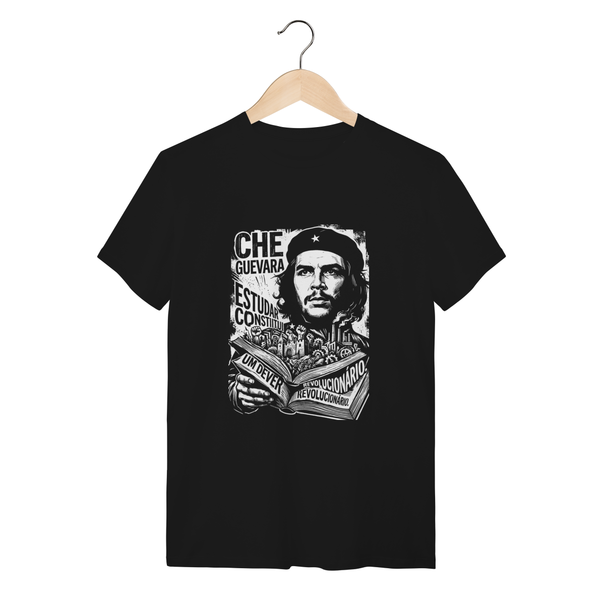 Camiseta Arte Revolucionaria Filosofia Estampa Conceitual