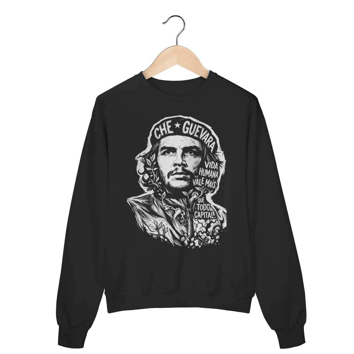 Moletom Emblema Revolucionário Che Guevara Arte