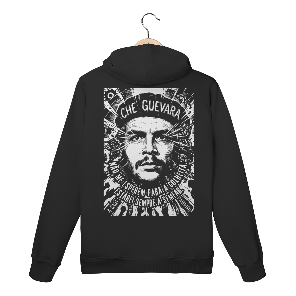 Moletom Canguru Filosofia Homem Novo Che Guevara Estampa