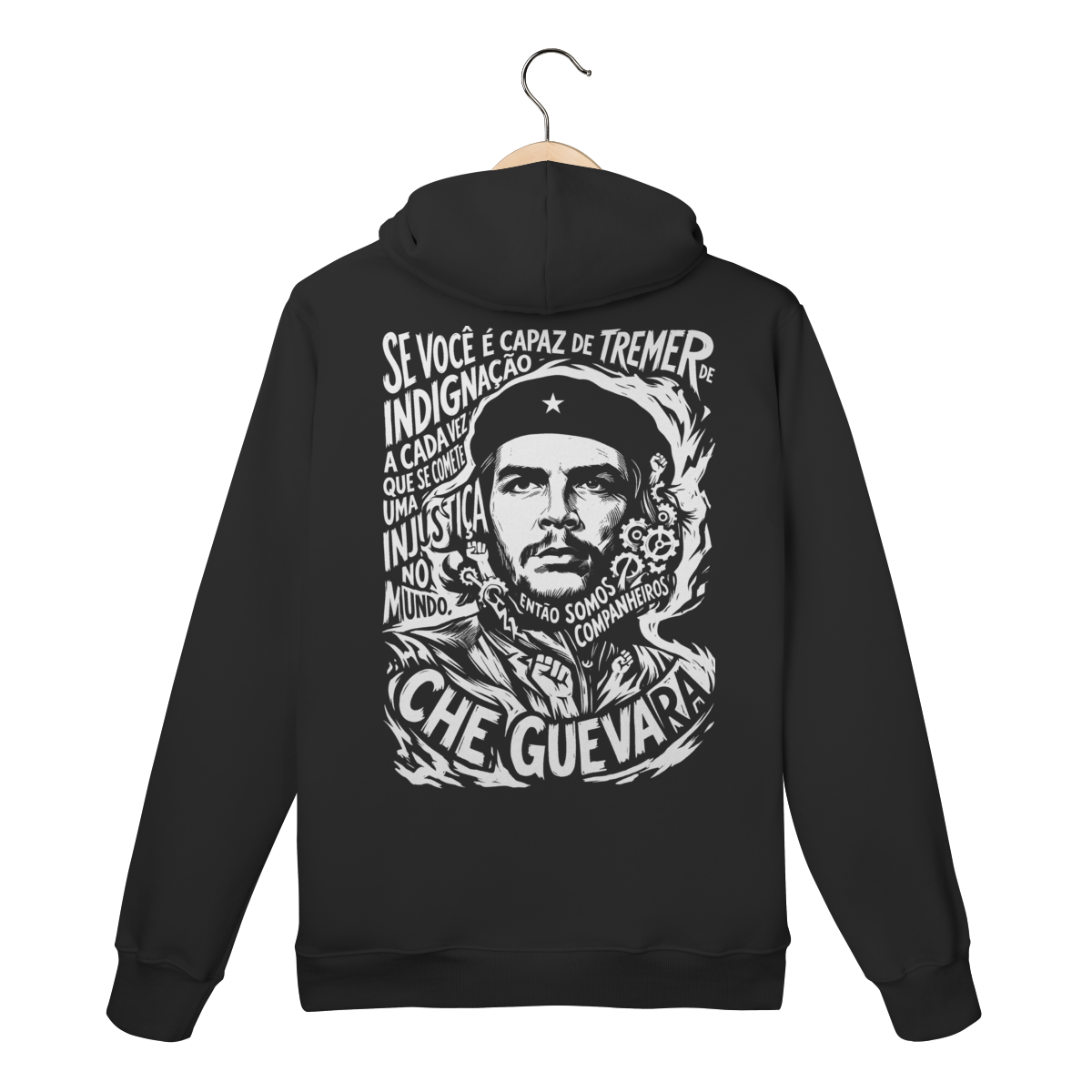 Moletom Canguru Filosofia Homem Novo Che Guevara