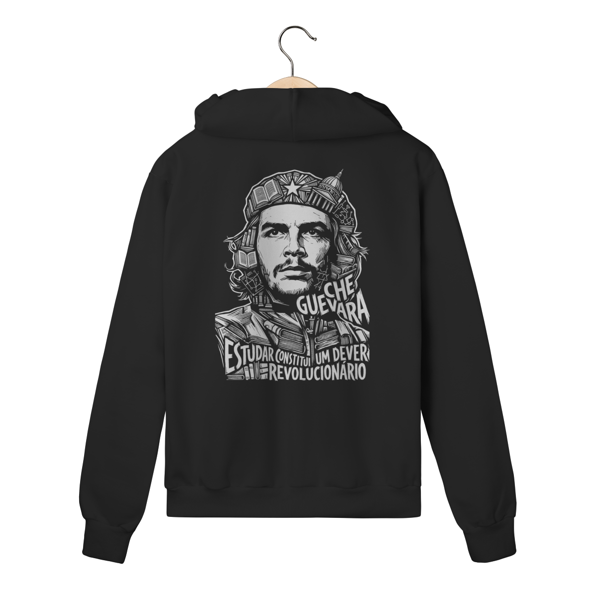 Moletom com Zíper Che Guevara Pensamento Revolucionário