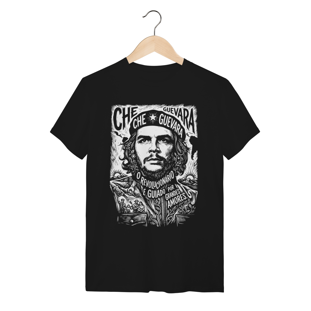 Camiseta Filosofia Política Che Guevara Amor Revolução