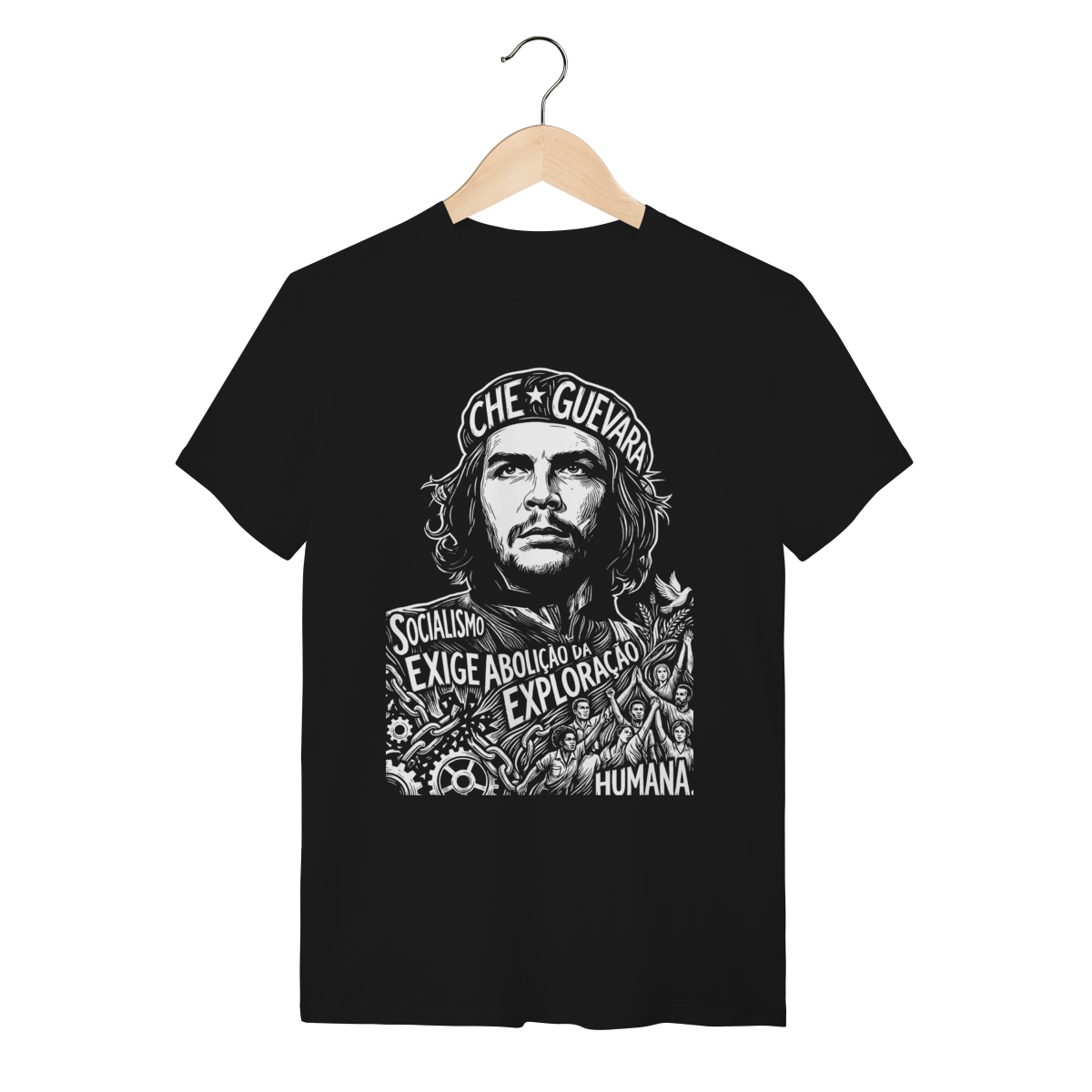 Camiseta Filosofia Política Che Guevara Resistência Humana