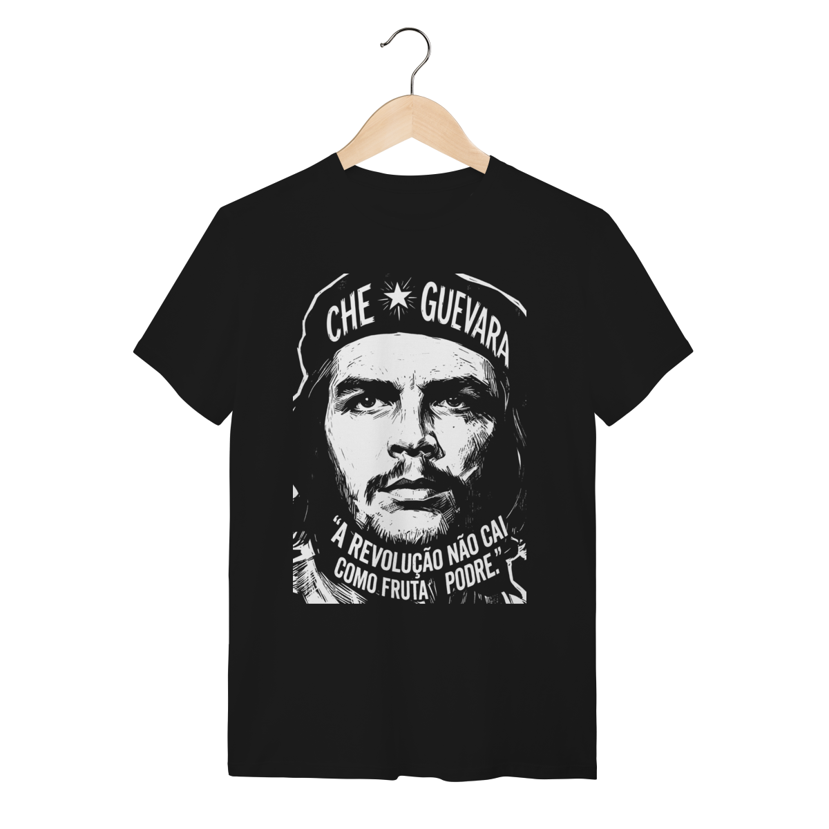 Camiseta Estampa Che Guevara Conhecimento e Revolução