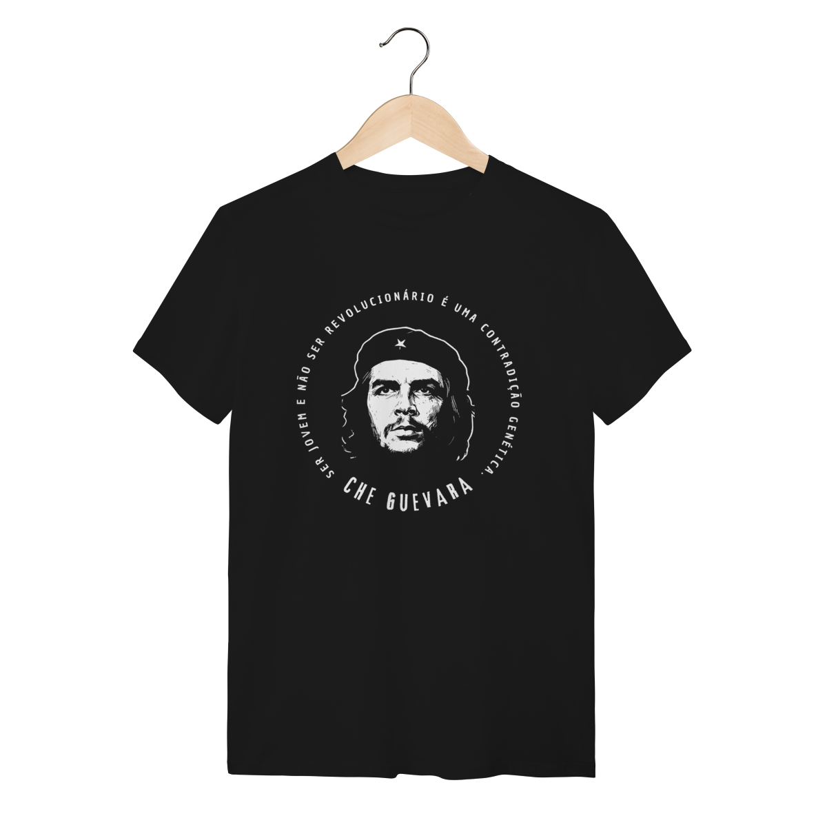 Camiseta Filosofia Che Guevara Jovem Revolucionário Estampa