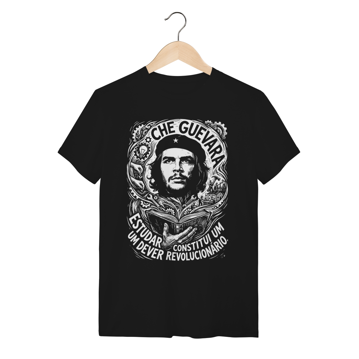 Camiseta Filosofia Che Guevara Estudar Revolucionário