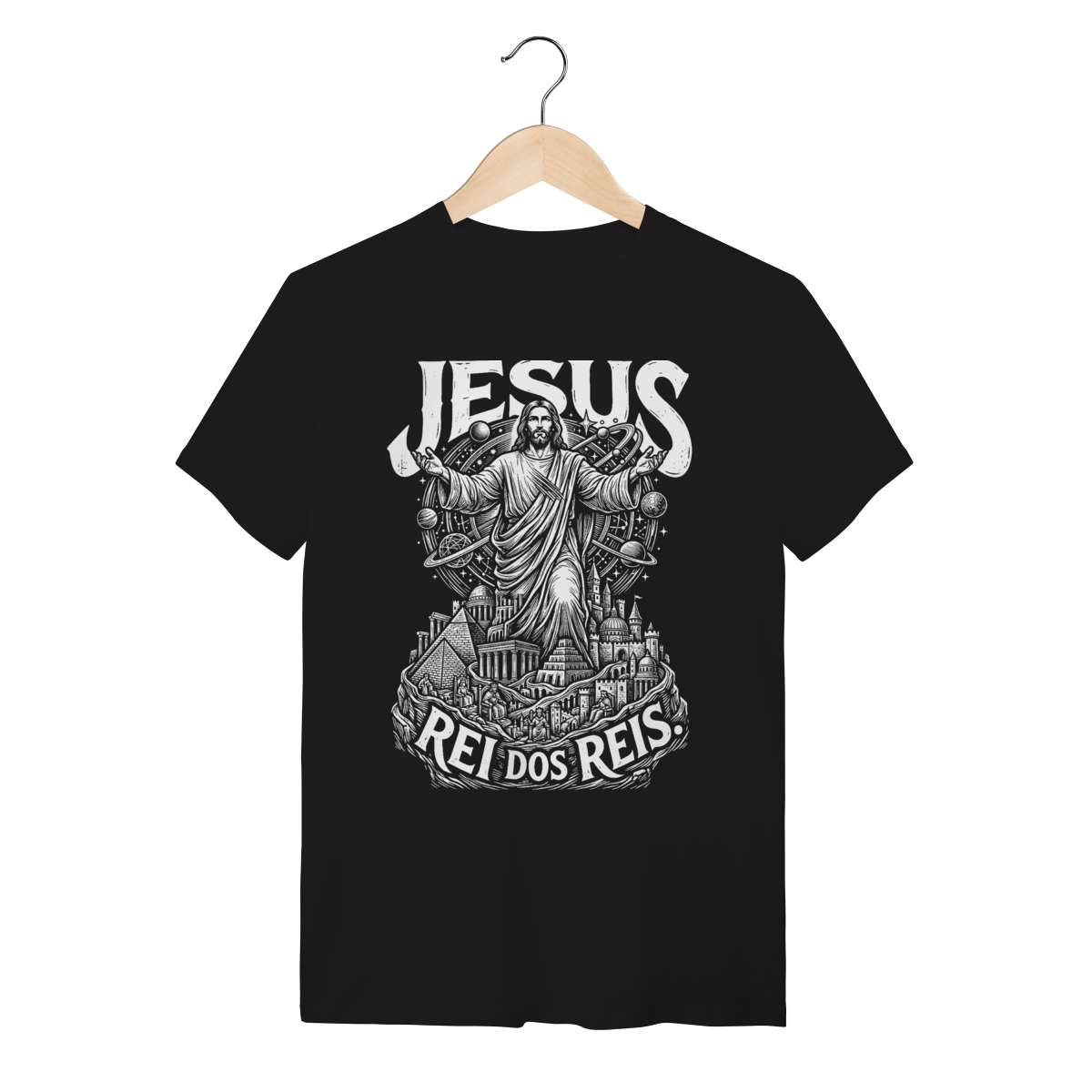 Camiseta Rei Dos Reis Jesus Cristo Visionaria