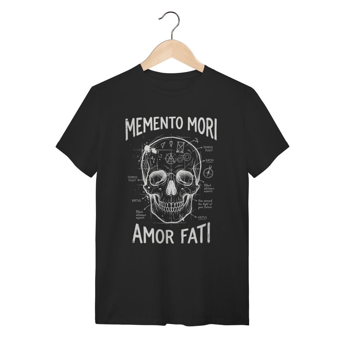 Camiseta Memento Mori: A Consciência da Vida