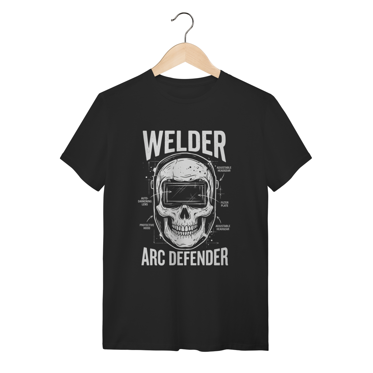 Camiseta Soldador: Forjado no Fogo