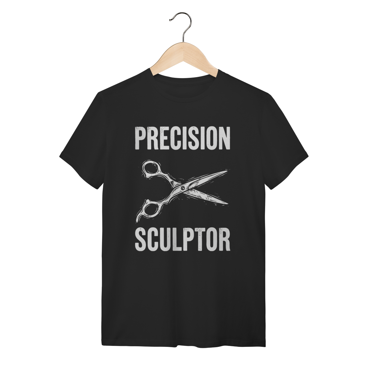Camiseta Tesoura Stylist: A Escultura Viva