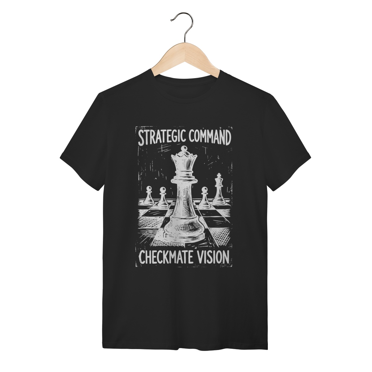 Camiseta Rainha do Xadrez: A Soberana do Jogo