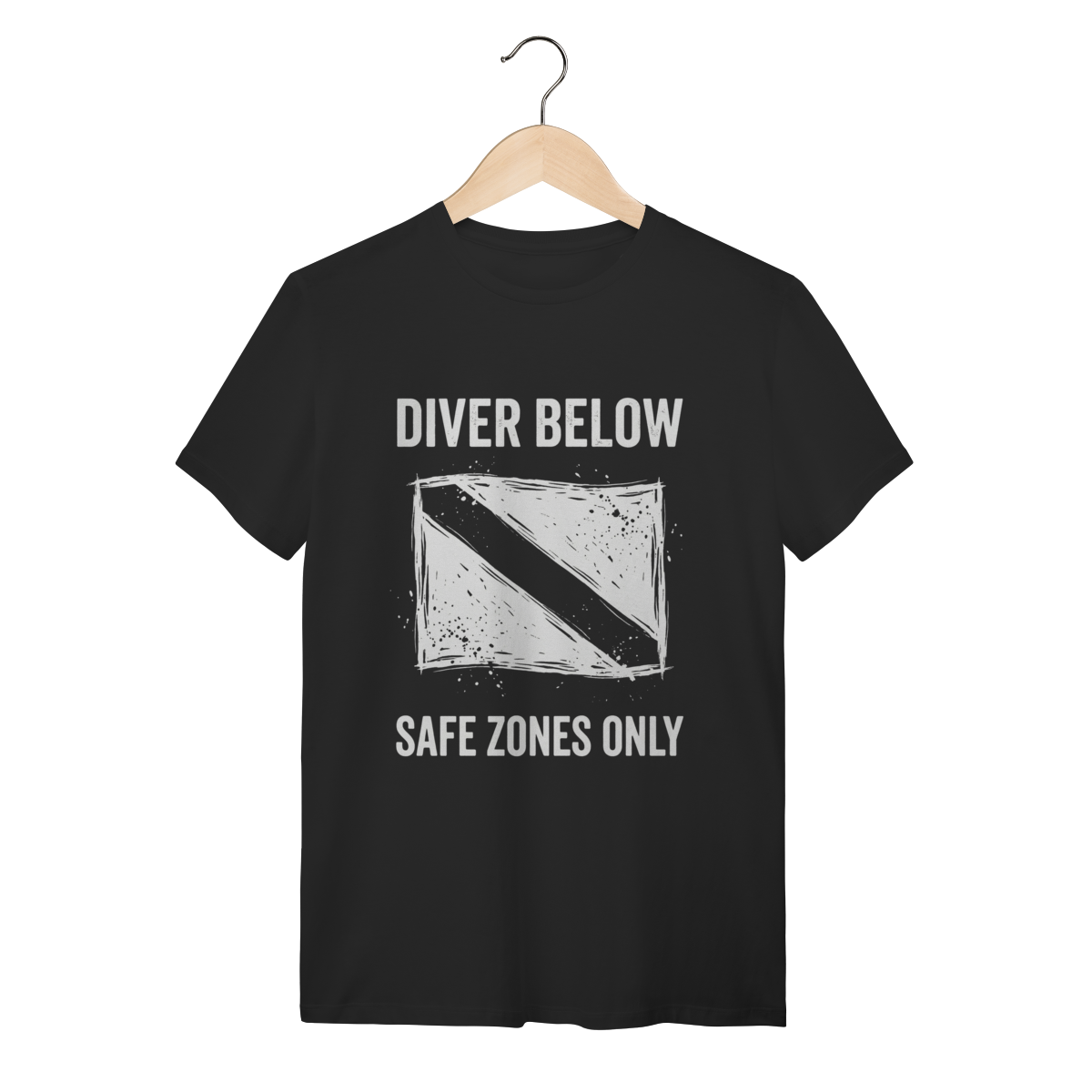 Camiseta Diver Down: Liberdade Subaquática