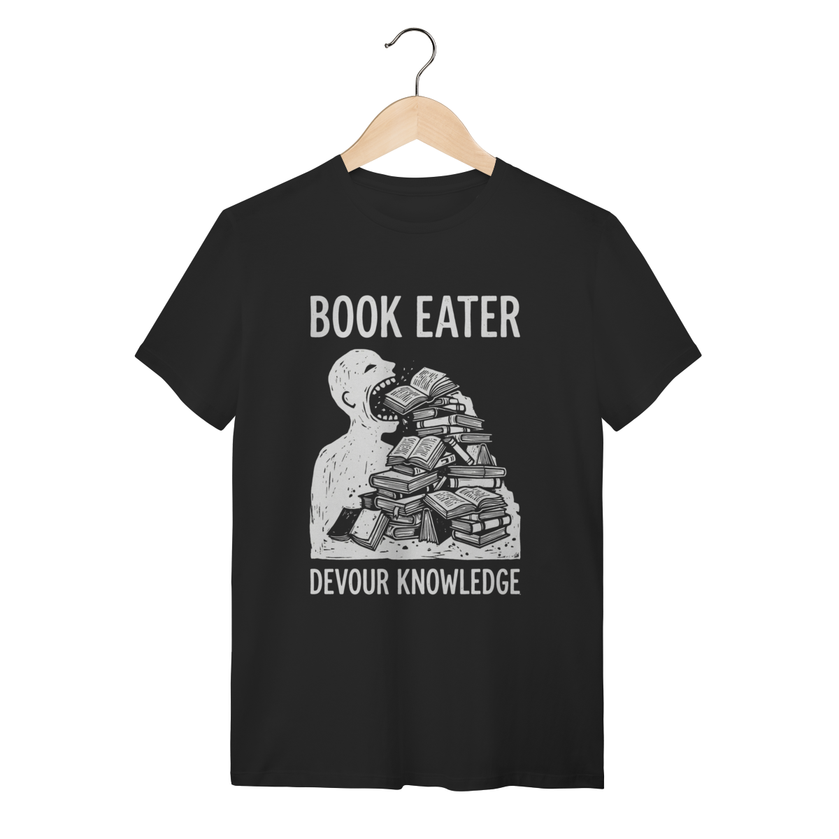 Camiseta Leitor Voraz: Devour Knowledge