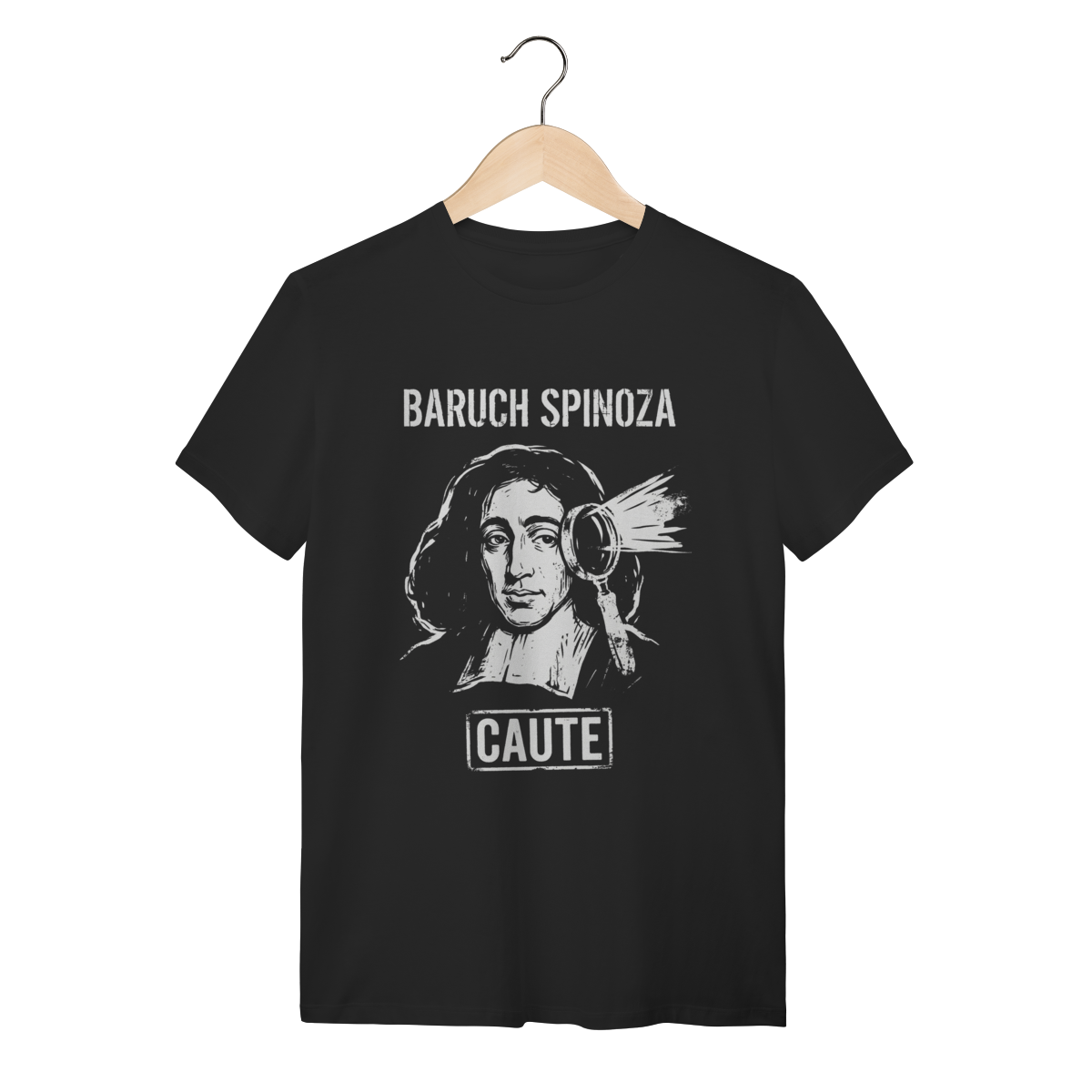 Camiseta Baruch Spinoza – Caute (Filosofia e Ética)