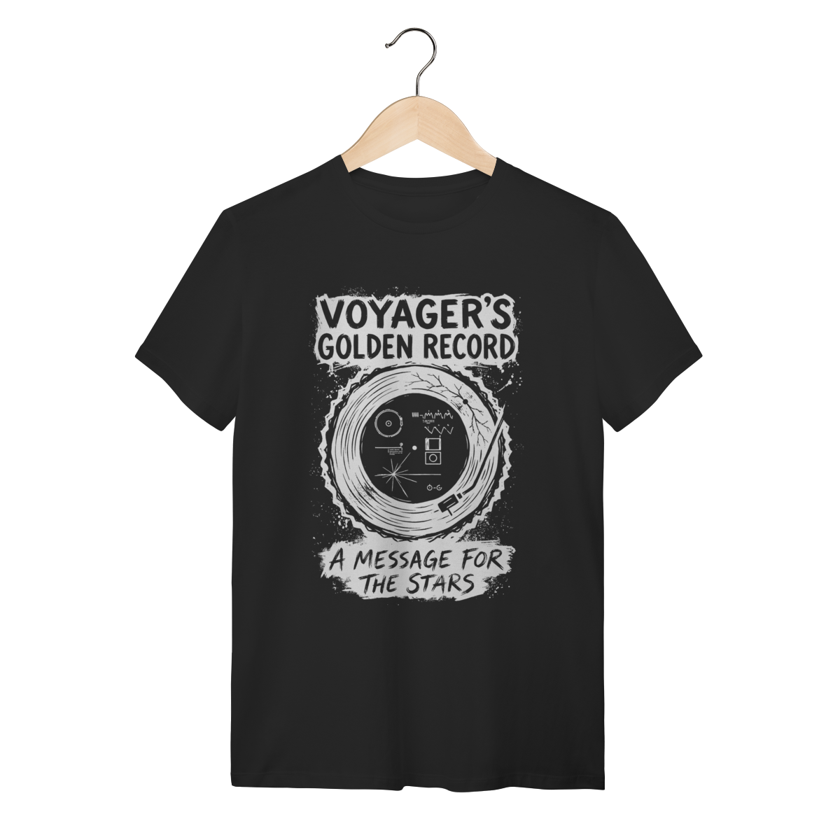 Camiseta Voyager Golden Record: O Mensageiro Cósmico