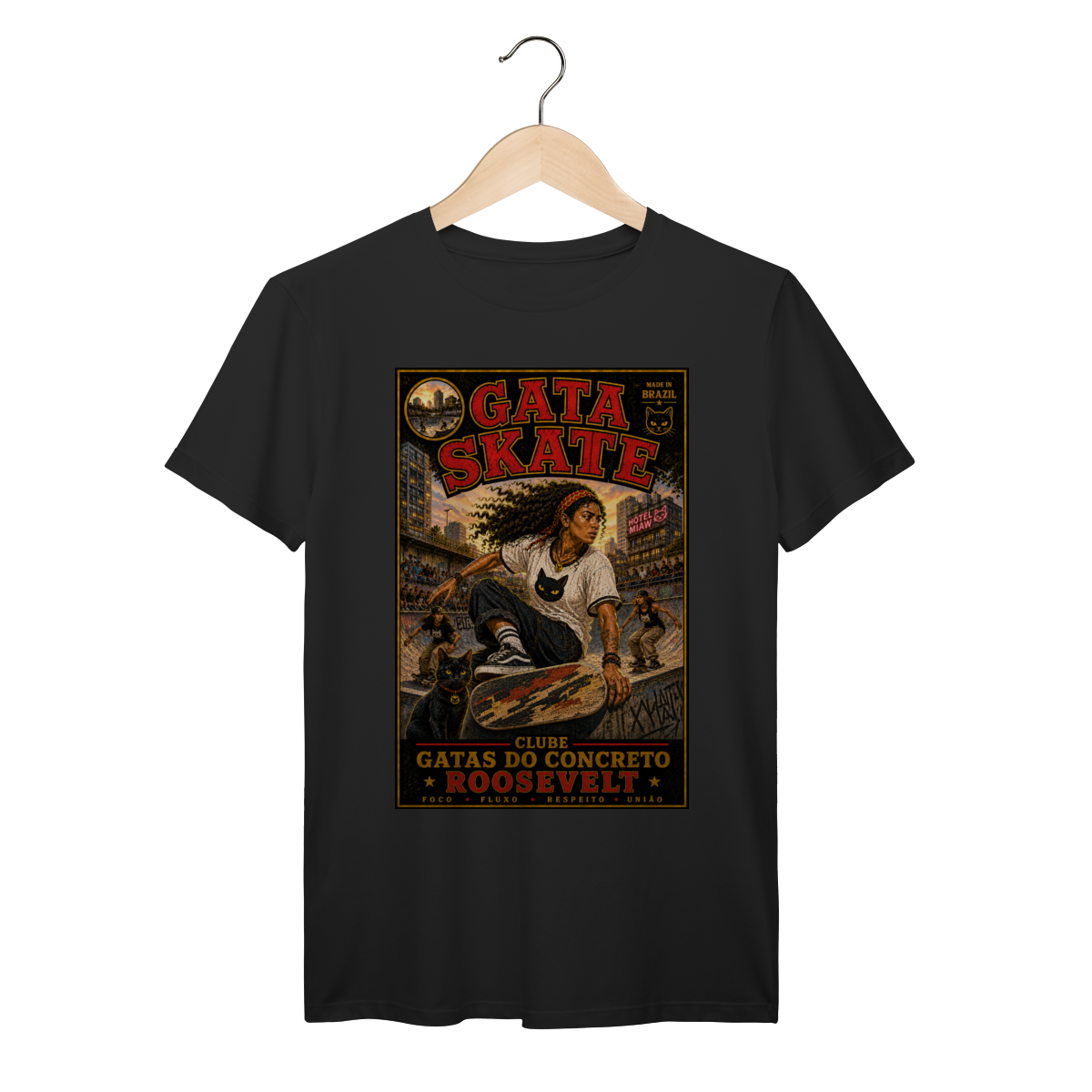 Gata Skate — Gatas do Concreto Roosevelt