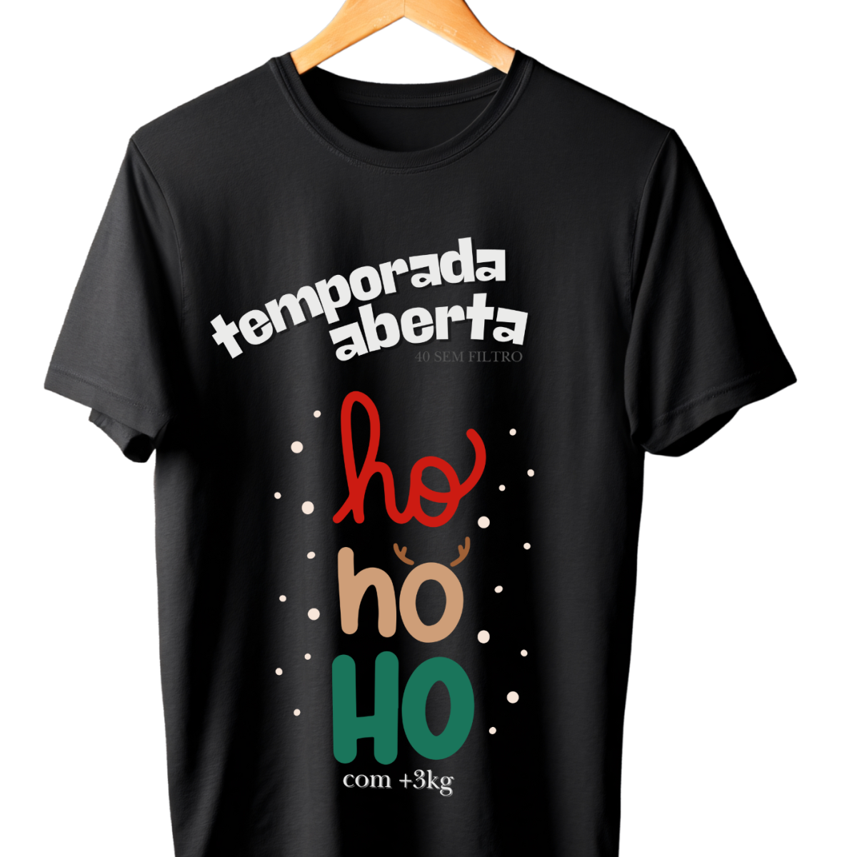 Natal - Camiseta Baby Long Quality