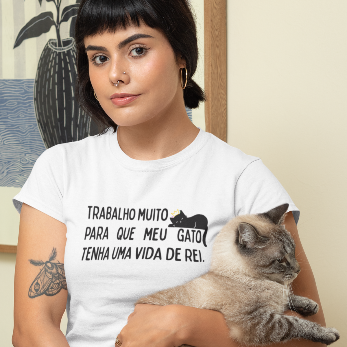 T-Shirt Classic Gato Rei