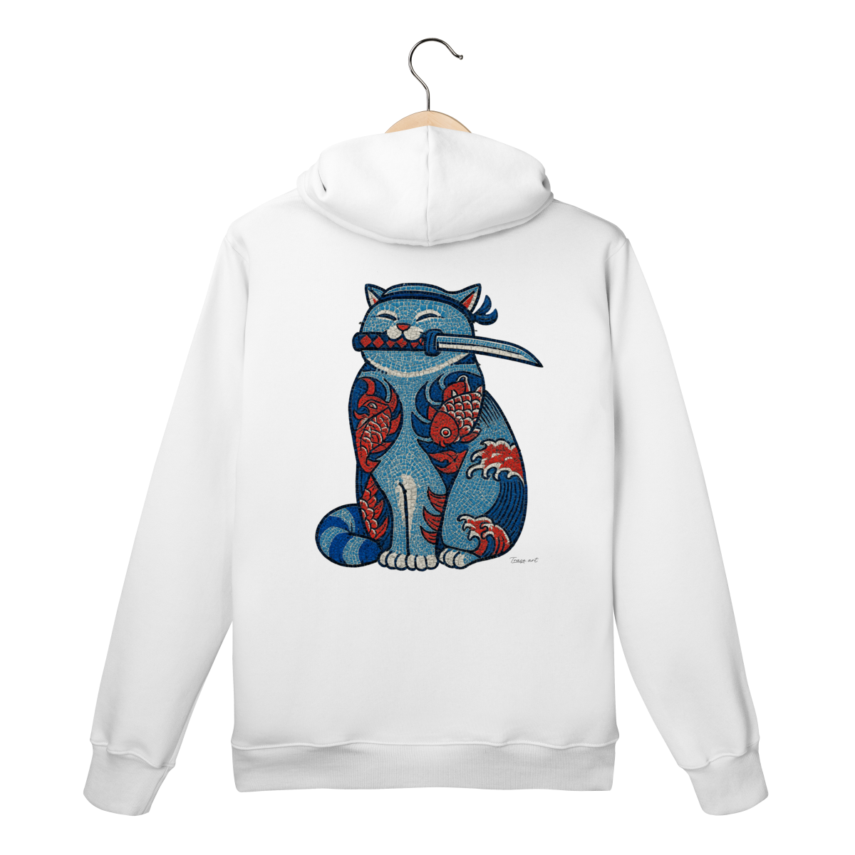 Moletom Canguru - Gato Yakuza 