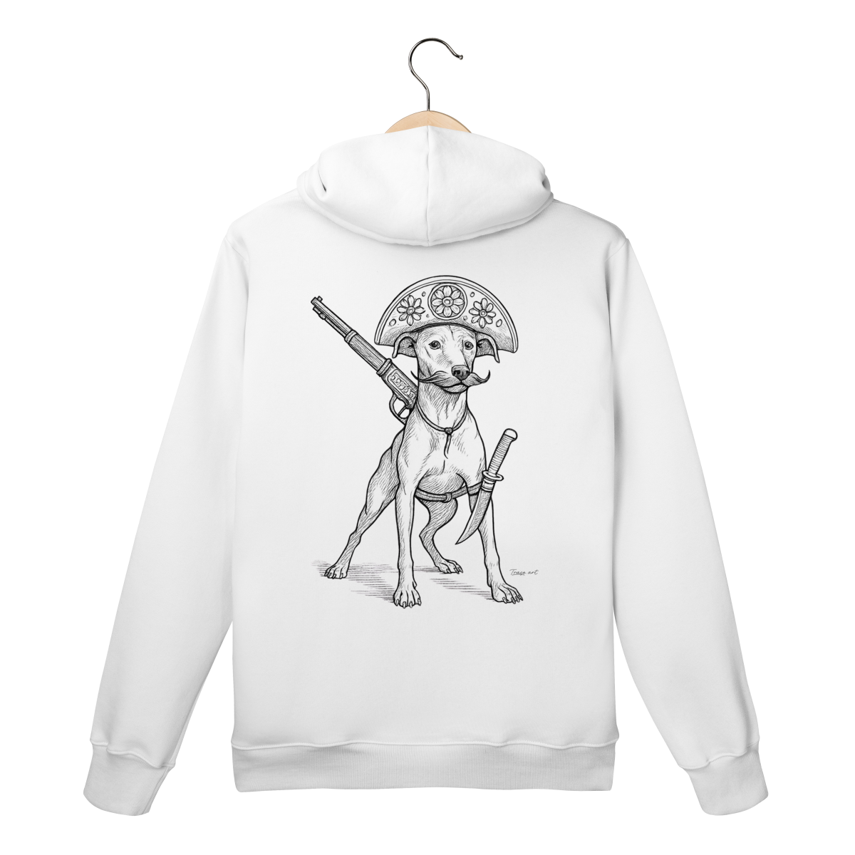 Moletom Canguru - Caramelo Cangaceiro