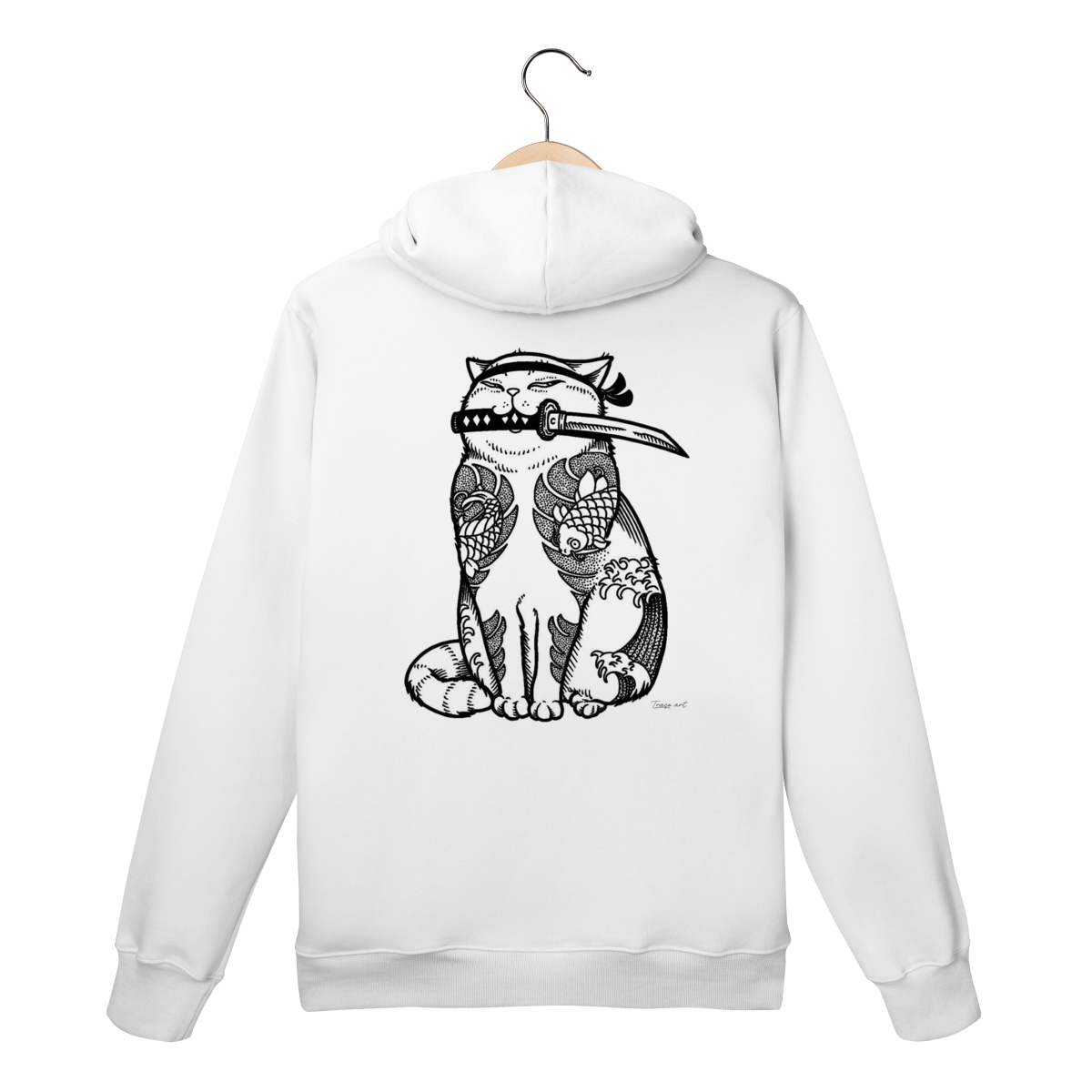 Moletom Canguru - Gato Yakuza 