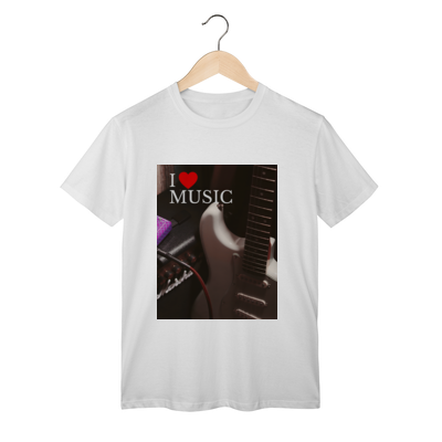 T-Shirt I love music