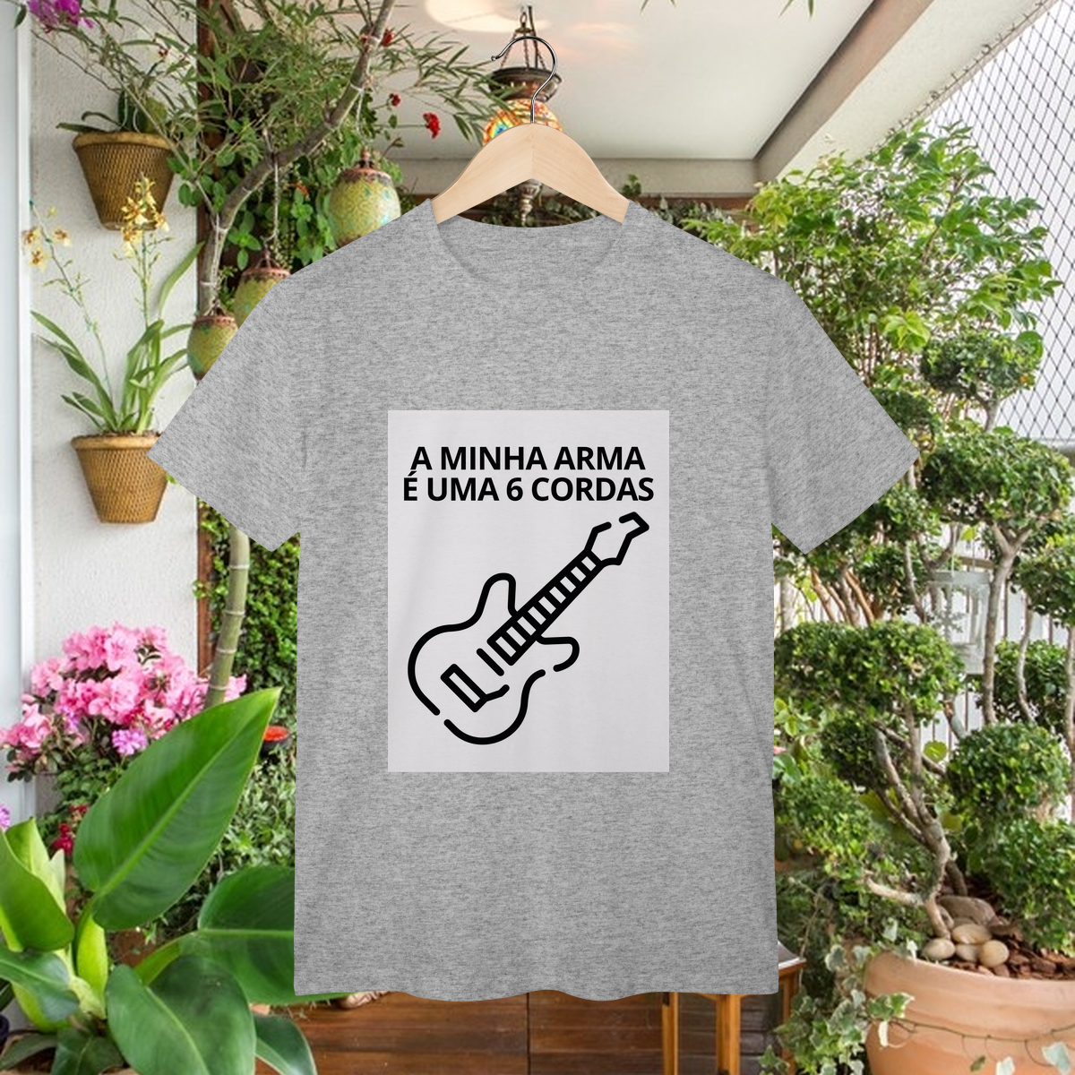 A minha arma é uma 6 cordas