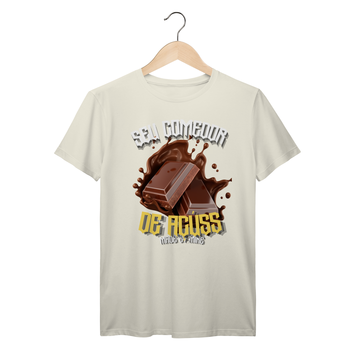 Camiseta 100% Algodão - Açúcar