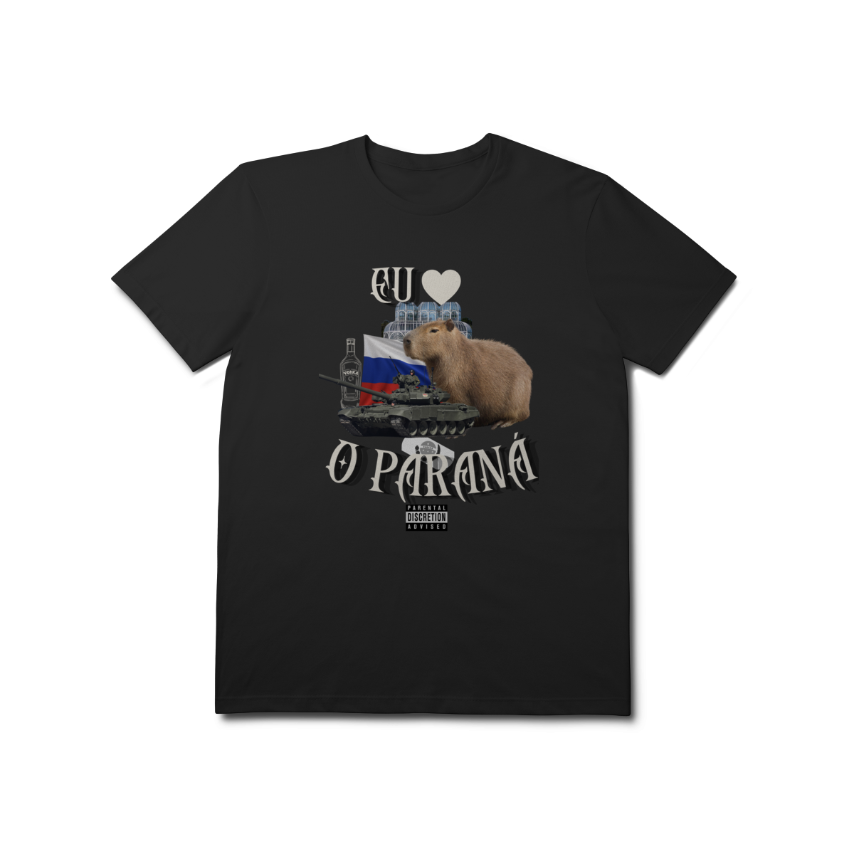 Camiseta 100% Algodão - Paraná