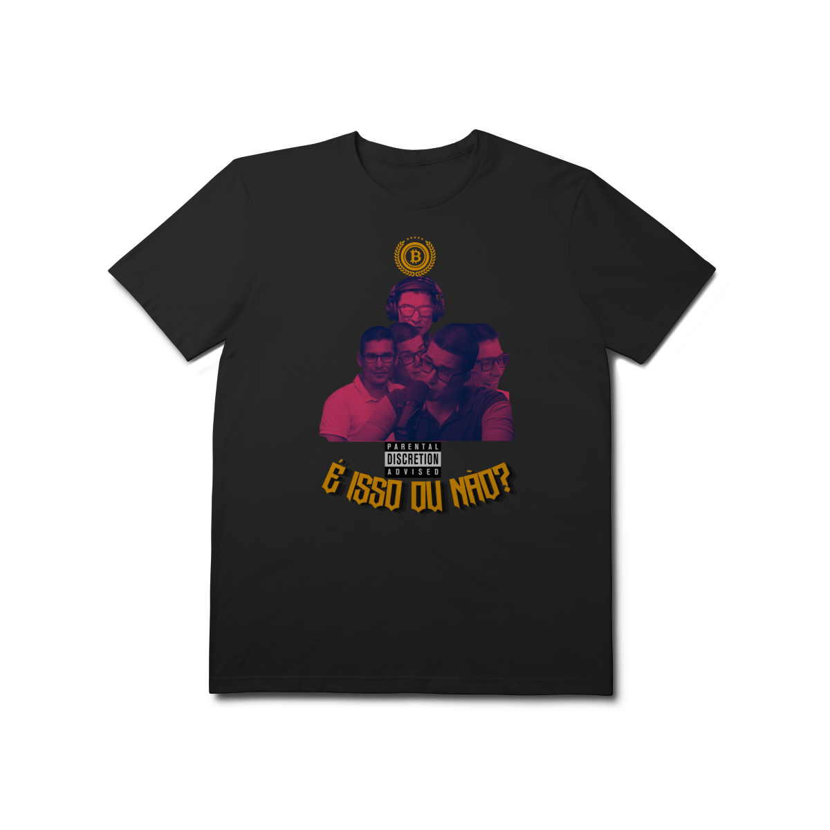 Camiseta 100% Algodão - É isso ou não?